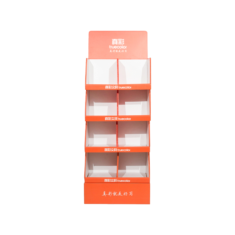 High End Retail Cardboard PDQ Display Shelf til Storvarer Brand Sales Promotion